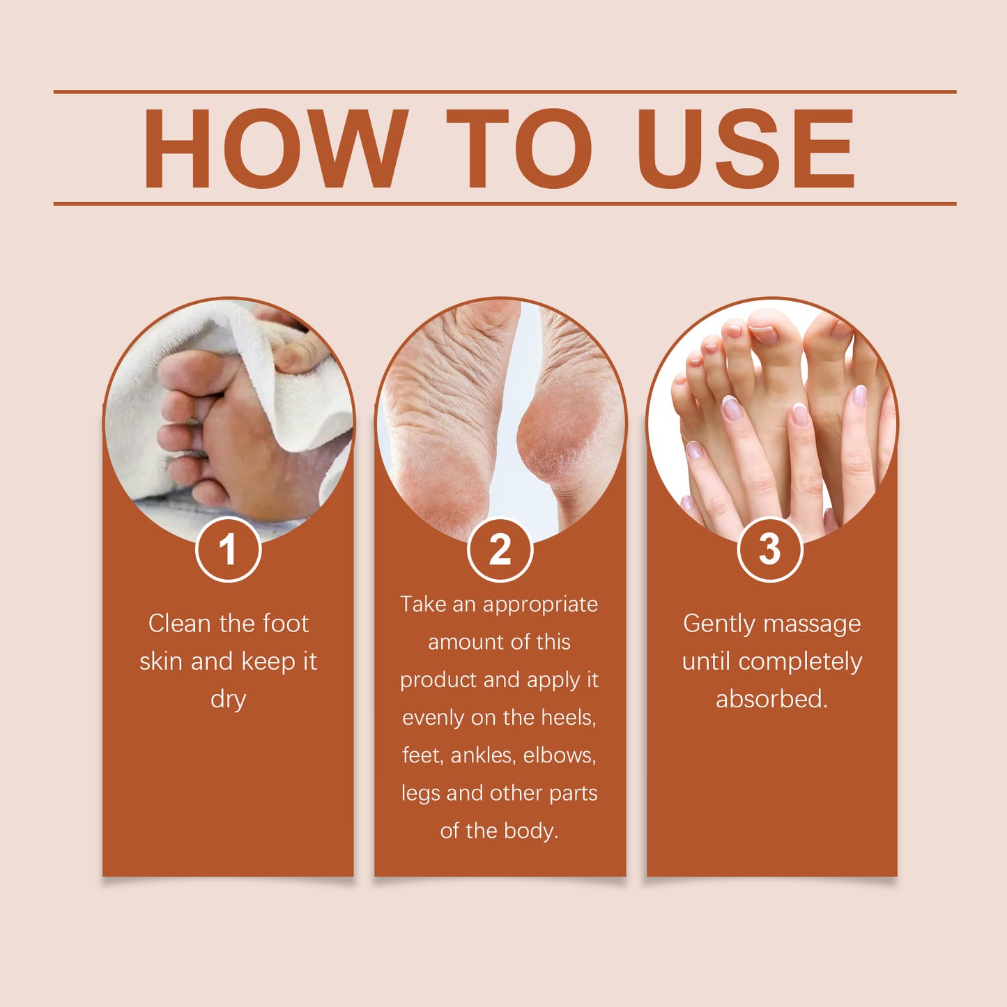 OceAura Foot Moisturizing Cream Soothing Dry Feet Hydrating Moisturizing Tender Foot Cream