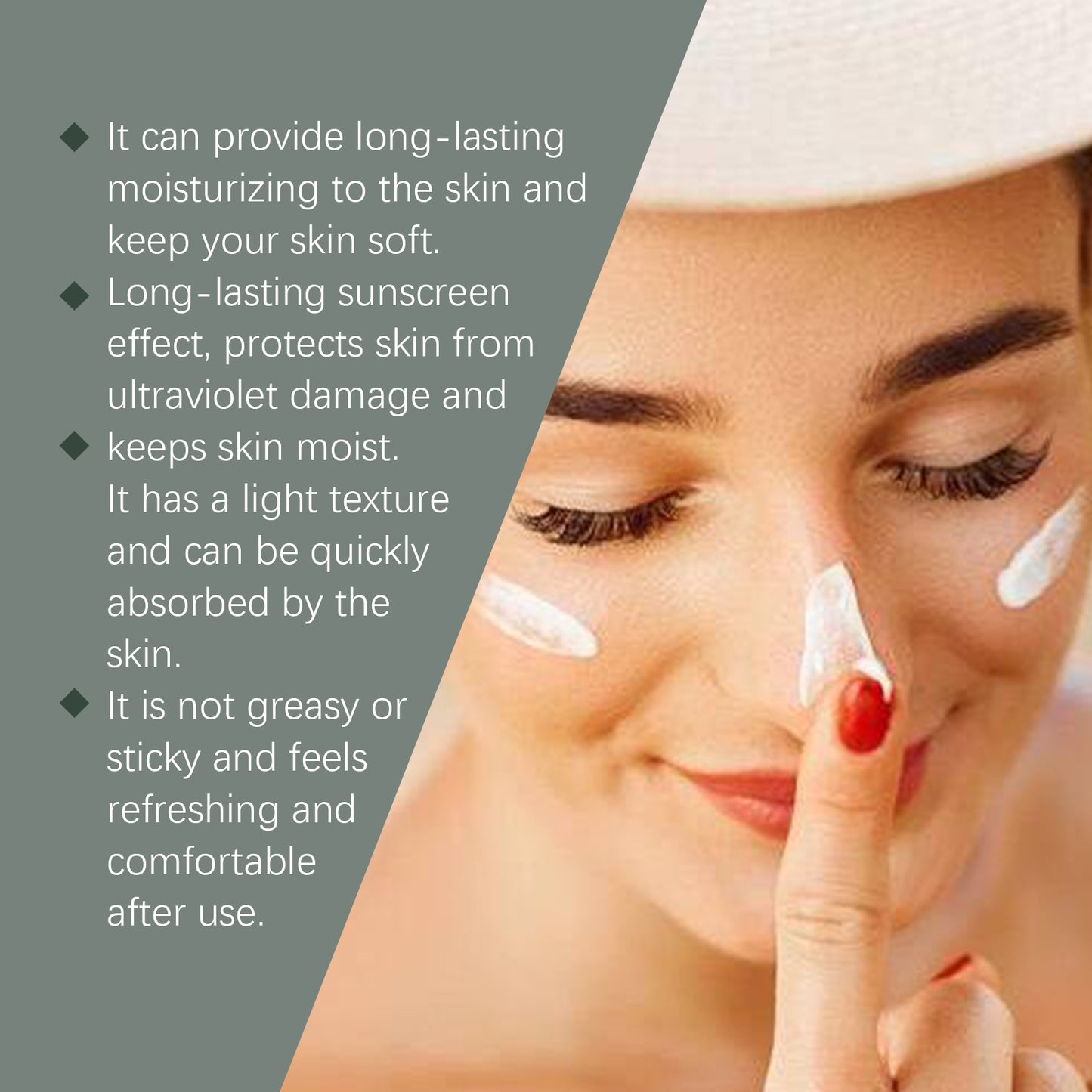 Ouhoe Moisturizing And Protective Cream, A Double Action Moisturizing And Protective Cream That Protects Light Texture And Enhances Skin Hydration All Day Long