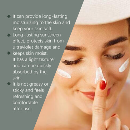 Ouhoe Moisturizing And Protective Cream, A Double Action Moisturizing And Protective Cream That Protects Light Texture And Enhances Skin Hydration All Day Long