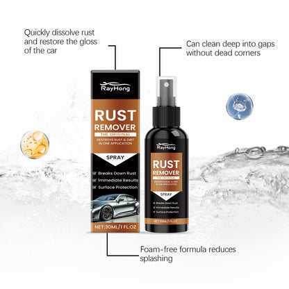 Rayhong Car Rust Remover Rust Remover, Gloss Mild Clean Stain Remover Car Rust Remover