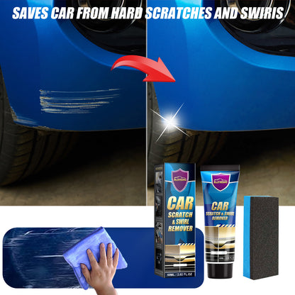 Car Scratch Repair Cream, Car Maintenance Refurbishment Paint Scratches Scratches Polishing Paint Repair Paste