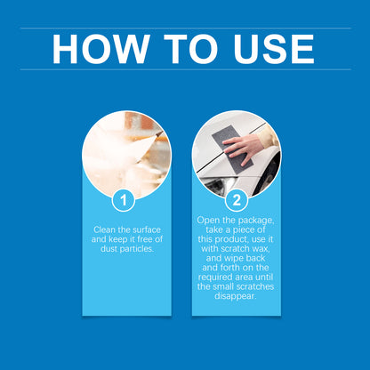 Rayhong Car Scratch Repair Cloth, Car Paint Scratch Removal Polishing Coating Repair And Maintenance Cloth