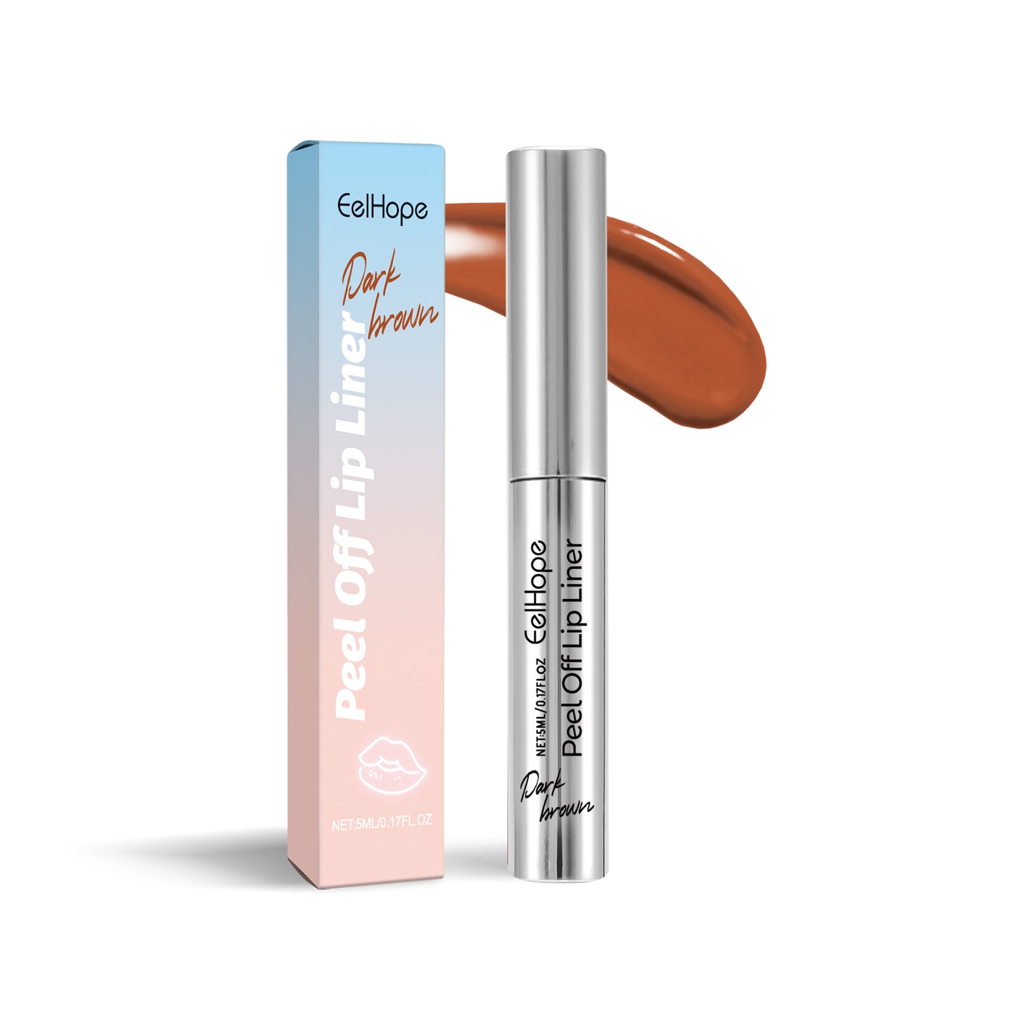 Lip-Line Peeling Liquid Is Waterproof, Sweat-Proof, Lightweight And Long-Lasting