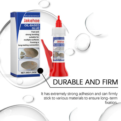 Welding Adhesive Glue Liquid Adhesive Patch Seamless Waterproof Multifunctional Oil-Based Transparent Welding Adhesive