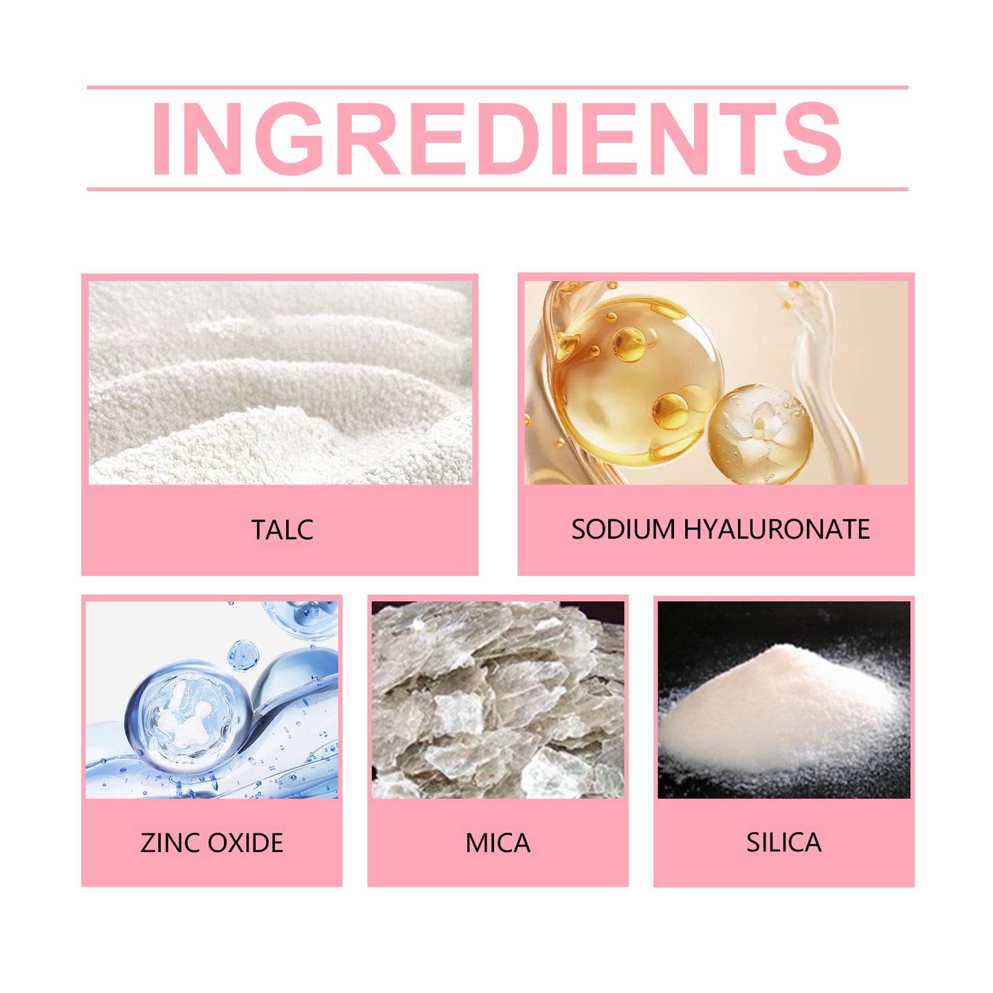 Setting powder with brush， Natural Makeup Light, Delicate Breathable Fit Dry And Wet Dual Use Powder Lasting Makeup