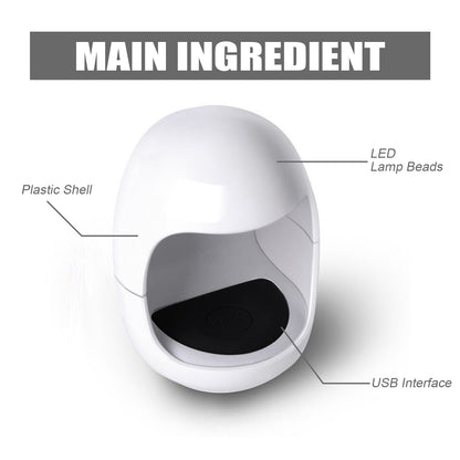 South Moon Nail Care Phototherapy Device, Repair Hands And Feet Gray Nails Yellow Ingrown Nail Soft Nail Care