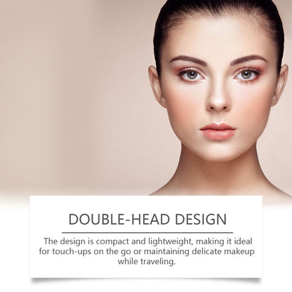 Eelhope Double Head Blush Multi-Purpose Stick, Natural Light Naked Makeup Long-Lasting Color Red Makeup Stick