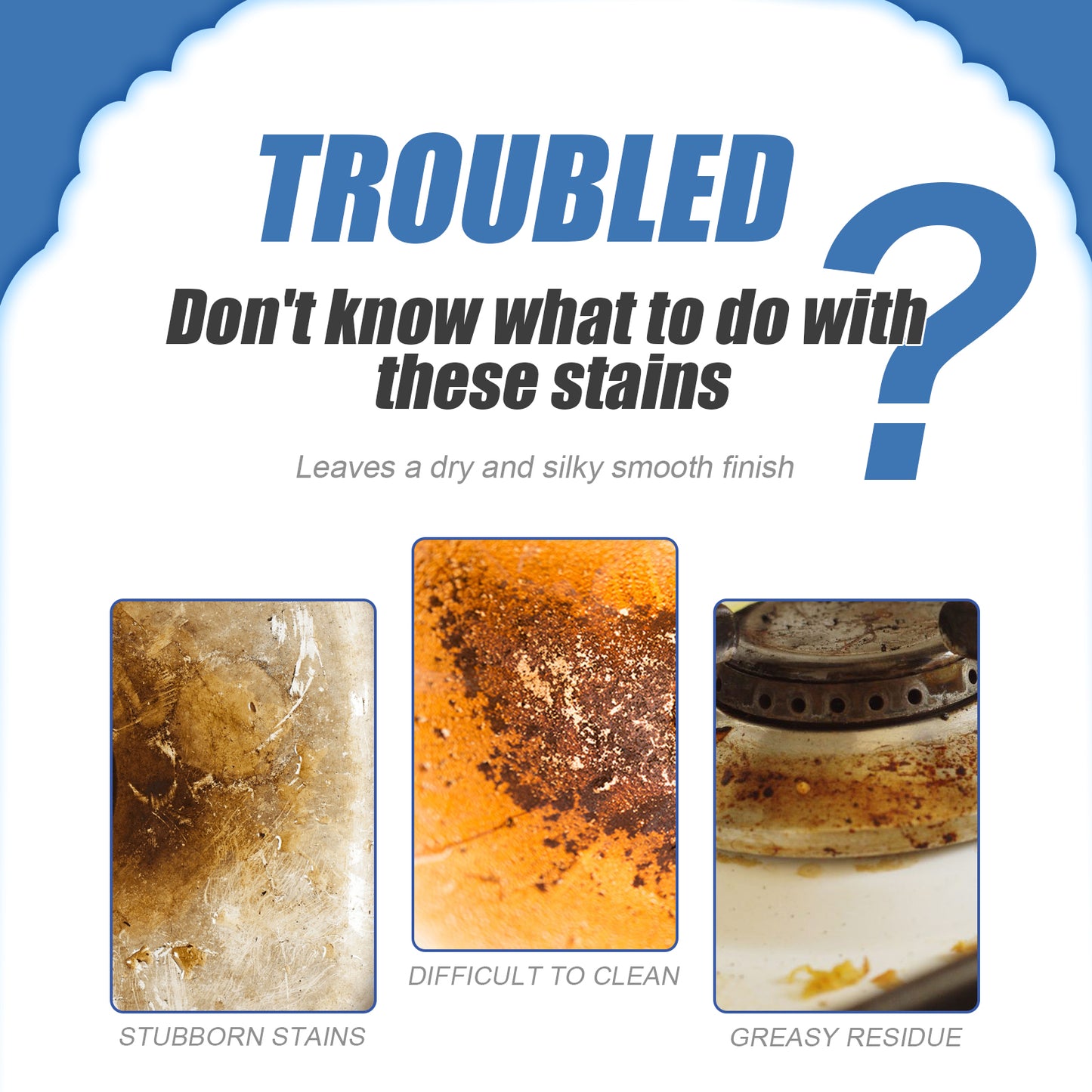 Jue-Fish Kitchen Oil Stain Foam Cleaner, Kitchen Stove Range Hood Oil Stain And Dirt Removal Cleaner