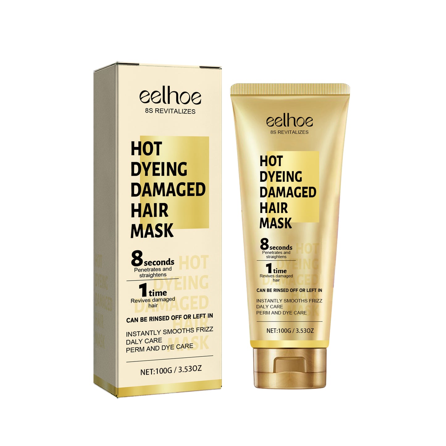 Keratin Hair Care Cream Hair Care Dry And Irritated Hair Moisturizing And Smoothing Hair Care Cream