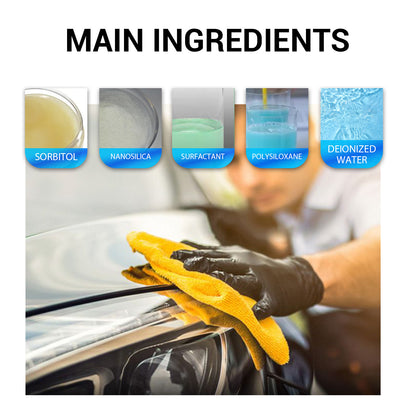 Car Coating Spray Car Paint Brightening Refurbished Dust Cleaning Oil Maintenance Coating Agent