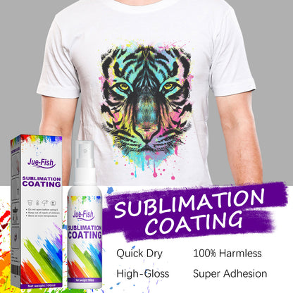 Sublimation Coating Spray Clothing Hot Drawing Heat Transfer Printing Wear-Resistant Stain Resistant Multi-Purpose Adhesion