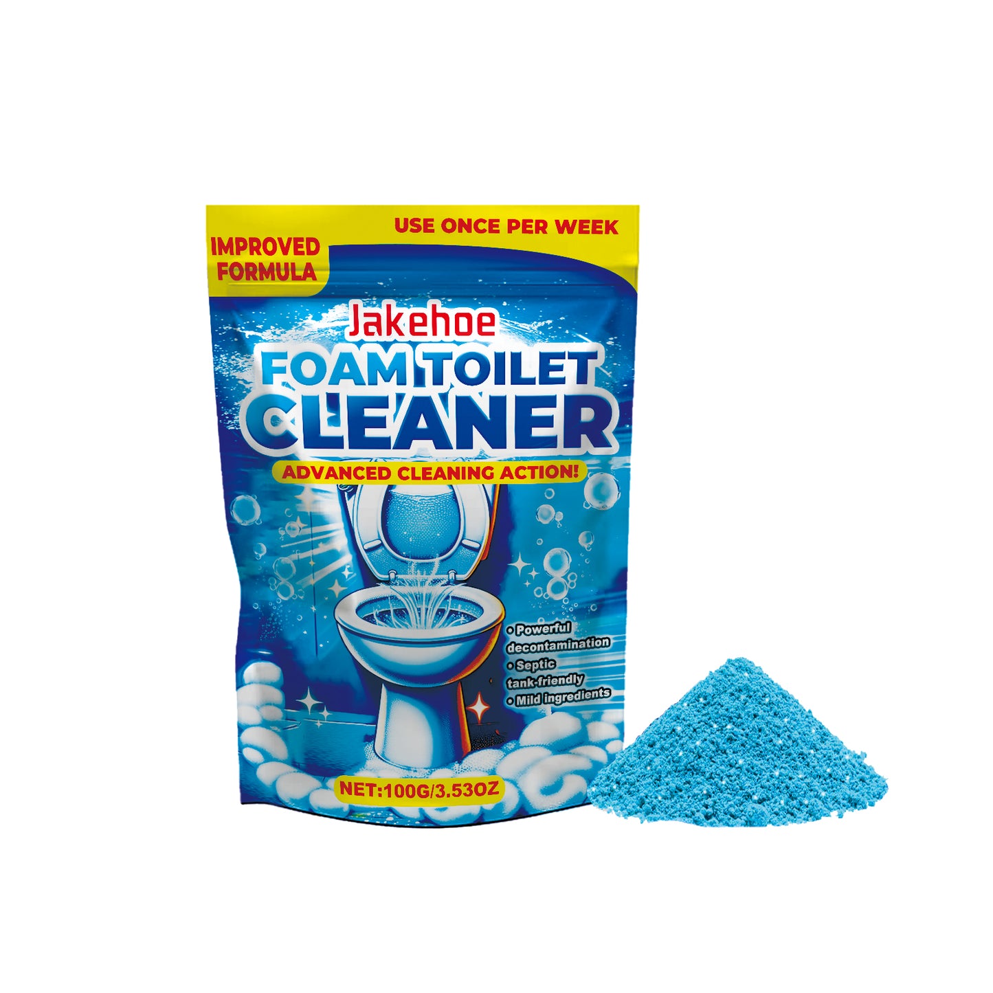 Foam Toilet Cleaner, Toilet Toilet Cleaner Decontamination Clean Household Deodorant Toilet Cleaner