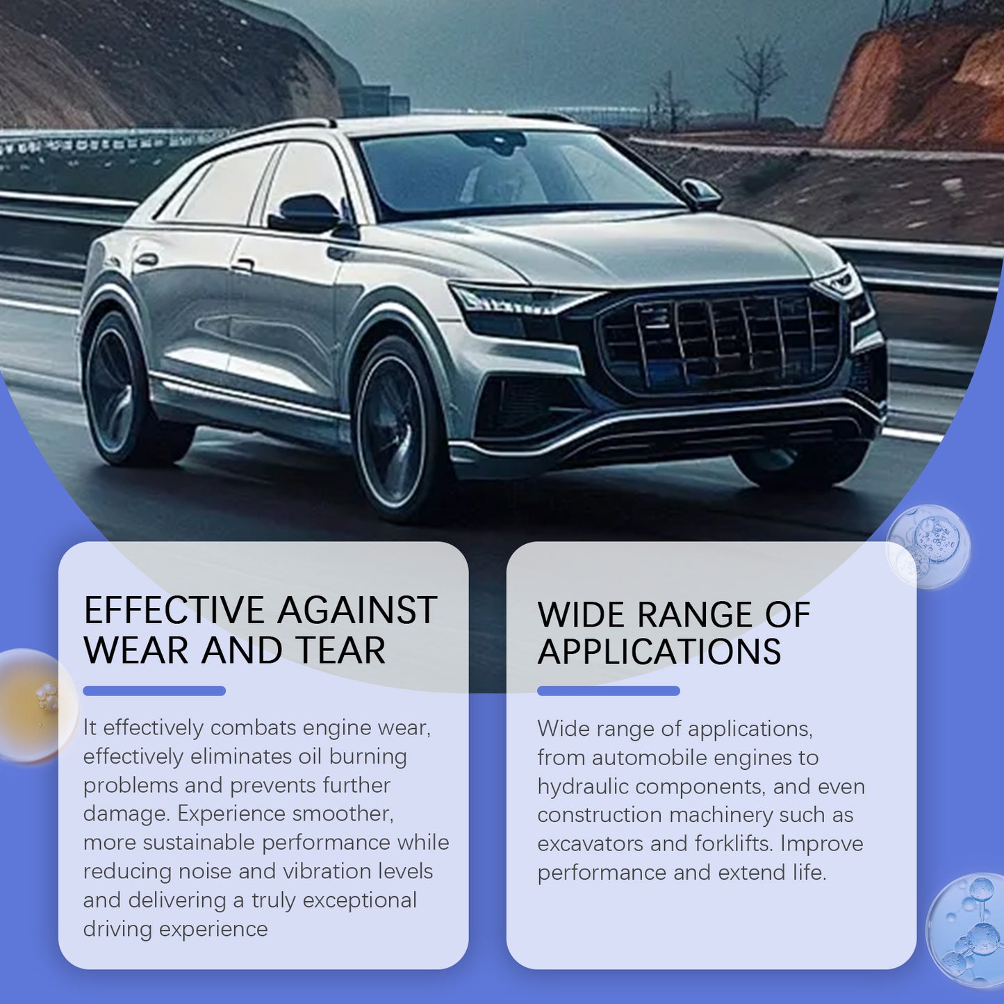 Homonth Engine Carbon Removal Anti-Wear Additives Automotive Engine Anti-Wear Rust And Noise Reduction Curing Agent