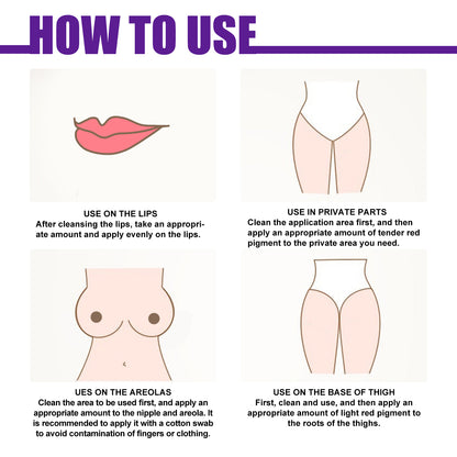 Brightener Pink Essence, Breast Areola Private Part Tender White Lip Joint To Remove Melanin Pink Essence