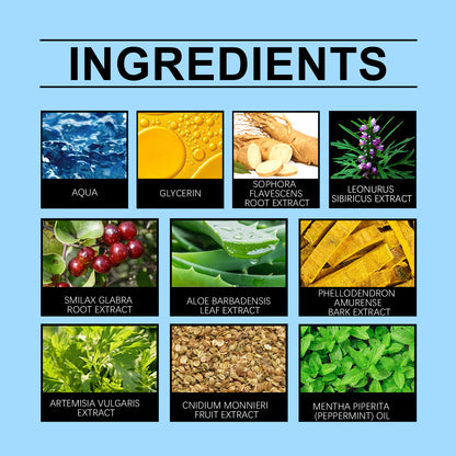 North Moon Men's Body Care Gel Gentle Moisturizing Herbal Treatment Gel For Men's Body Skin