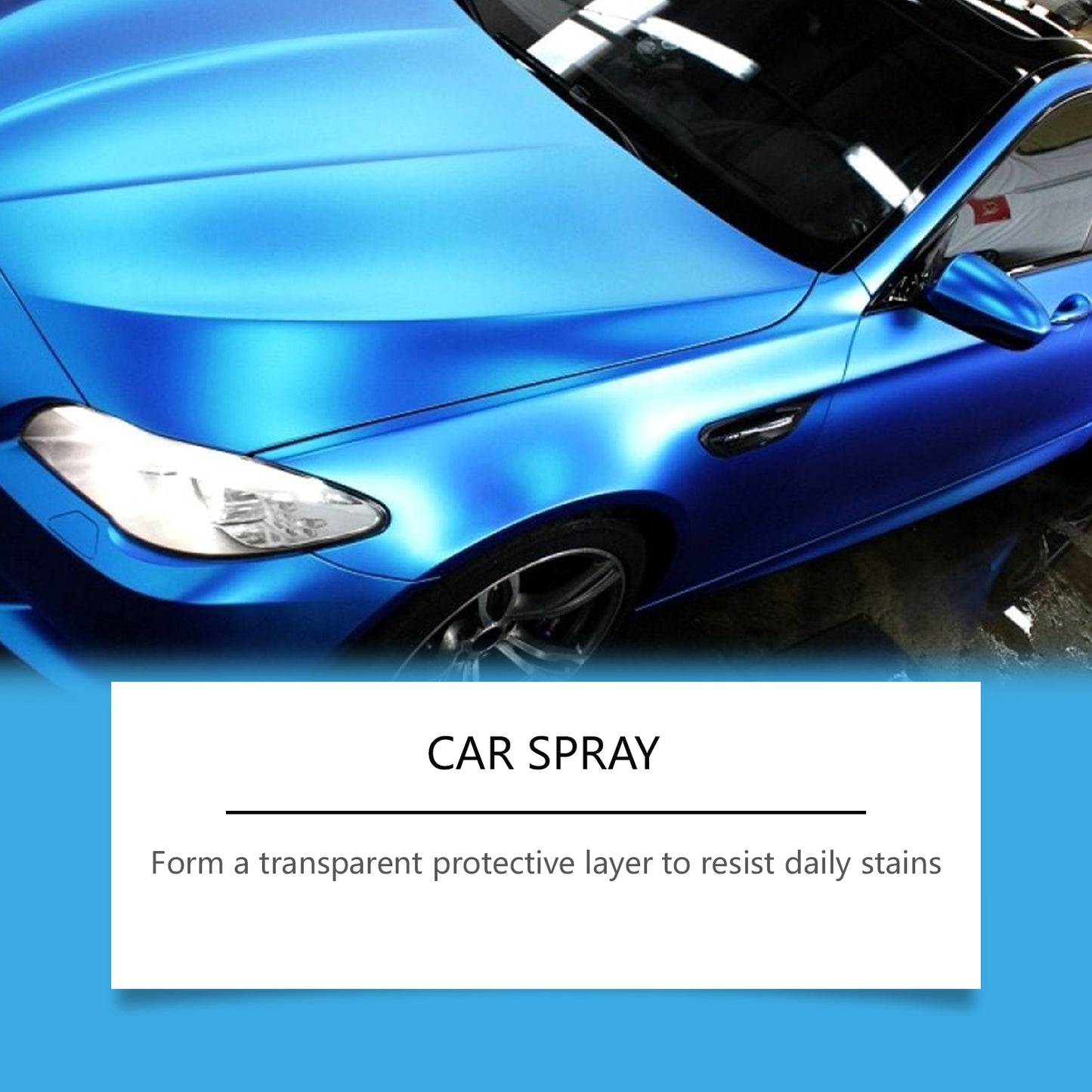 Homonth Automotive Multi-Functional Coating Spray, Car Paint Retrofitting Anti-Stain Gloss Brightening Coating Coating Protective Agent