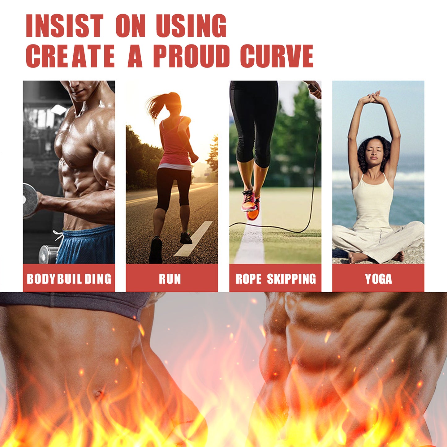 Abdominal Cream, Men's And Women's Sculpting Exercise Strengthening Muscle Sweat Massage Cream