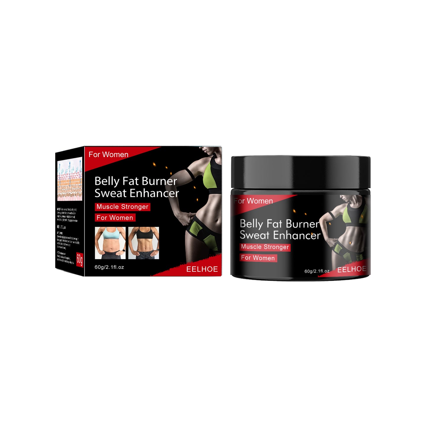 Abdominal Cream, Men's And Women's Sculpting Exercise Strengthening Muscle Sweat Massage Cream