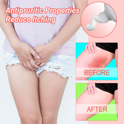 Heat Rash Treatment Cream, Alleviate The Uncomfortable Itching Clean Body Odor Care Cream For External Use Only