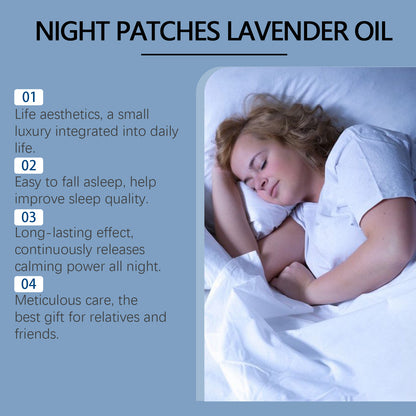 Blue Wind Chime Sleep Care Patch Night Care Sleep Fragrance Household Fragrance Essential Oil Patch