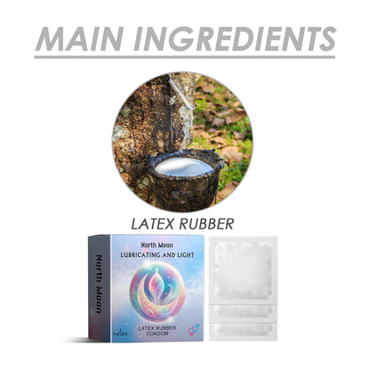 Latex Rubber Condom, Couple Body Safety Protection Thread Hyaluronic Acid Series