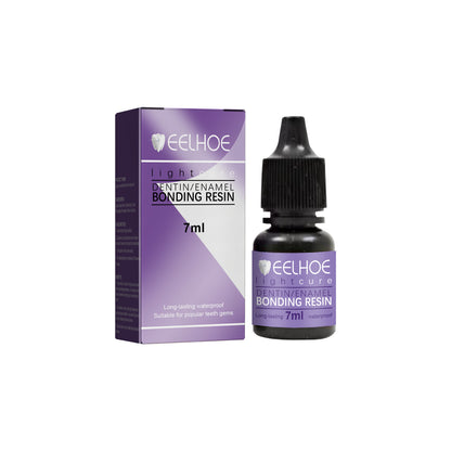 Tooth Gem Decorative Glue, DIY Fashionable Jewelry Bonding Teeth Gems Light Cured Adhesive Glue