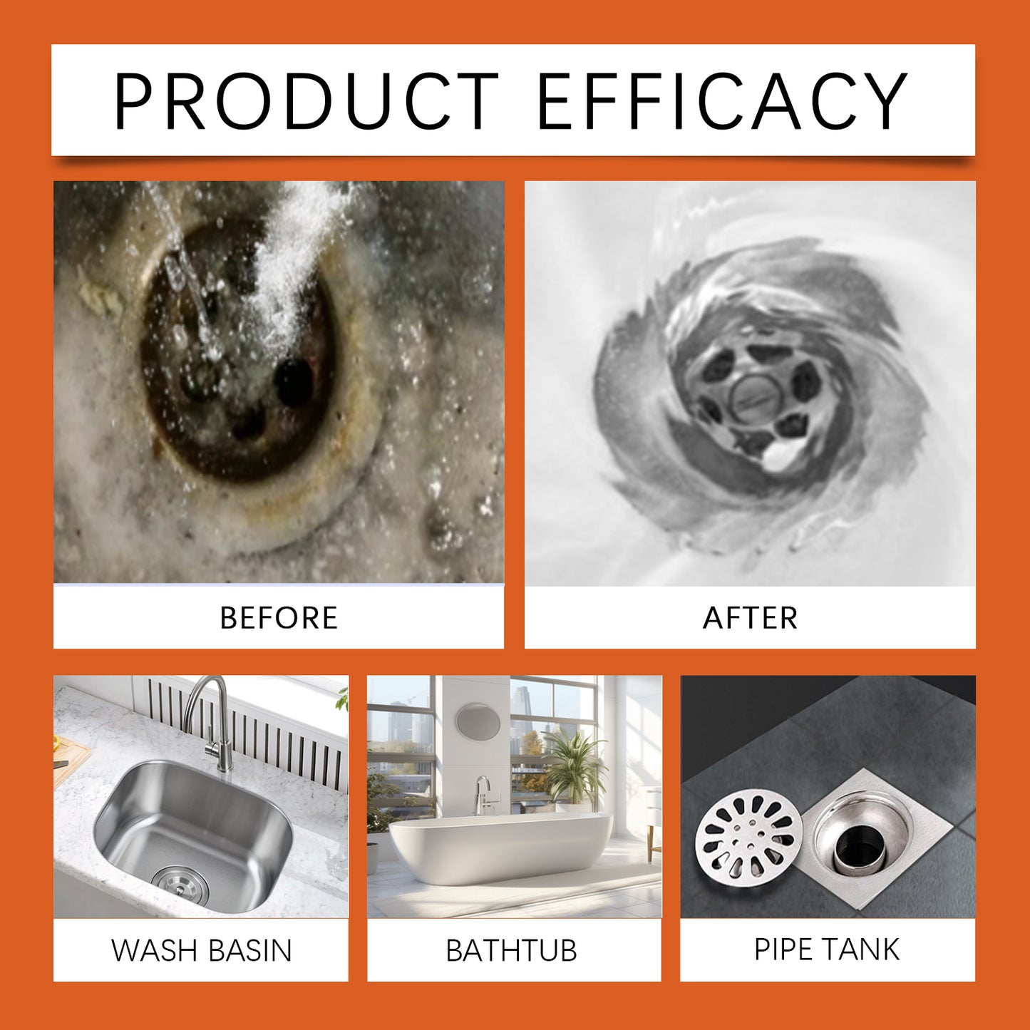 Kitchen Unblocker, Sink Drain Pipe Kitchen Toilet Pipe Quickly Dredge