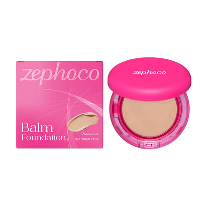 zephoco Moisturizing Foundation, Light, Moisturizing And Moisturizing Skin, Concealer Clear Oil And Dry Skin