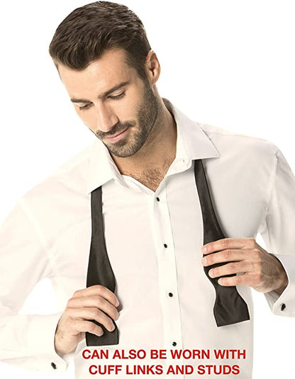 Luxe Microfiber® Men’s Regular Fit Dress Shirt, Tuxedo Shirt
