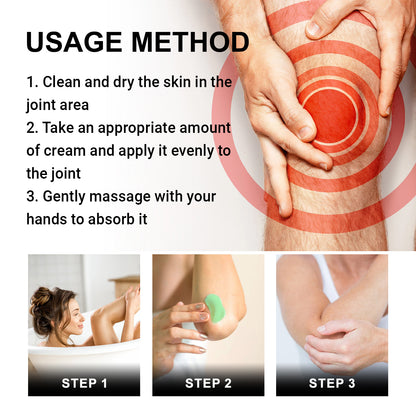 Joint Pain Cream, Joint Pain Relieve Neck Shoulder Blades Lumbar Spine Sour Bloated Body Care Cream