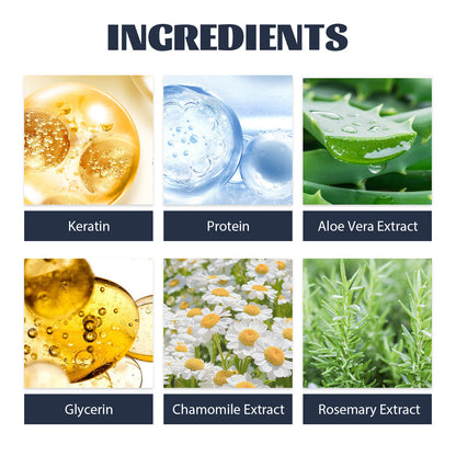 Straightening Hair Keratin Ratin Repair Cream, Repair Silky Hair Care Moisturizing Hair Mask Treatment Cream