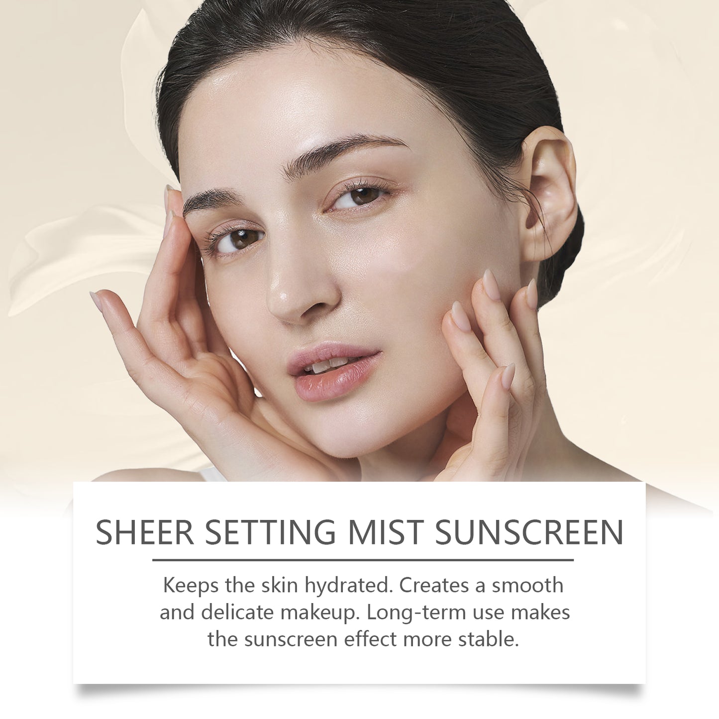 Hoygi Moisturizing Protective Spray, Moisturizing Refreshing Lightweight Texture Non-Greasy Moisturizing Protective Spray