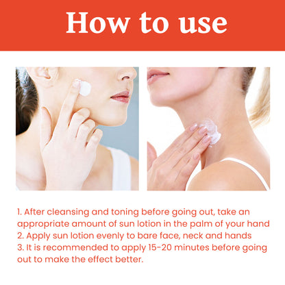 Protective Cream, Summer Outdoor UV Protection Refreshing Moisturizing Protective Cream