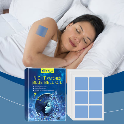 Blue Wind Chime Sleep Care Patch Night Care Sleep Fragrance Household Fragrance Essential Oil Patch