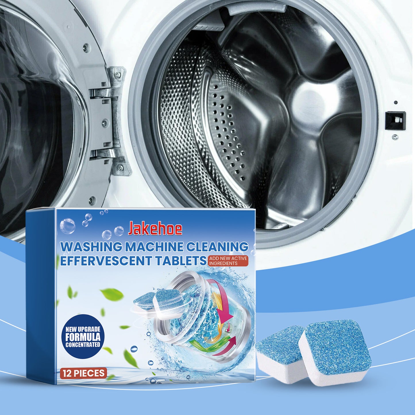Washing Machine Cleaning Effervescent Sheet Washing Tank Cleaning Dirt, Odor And Fragrance Cleaning Sheet