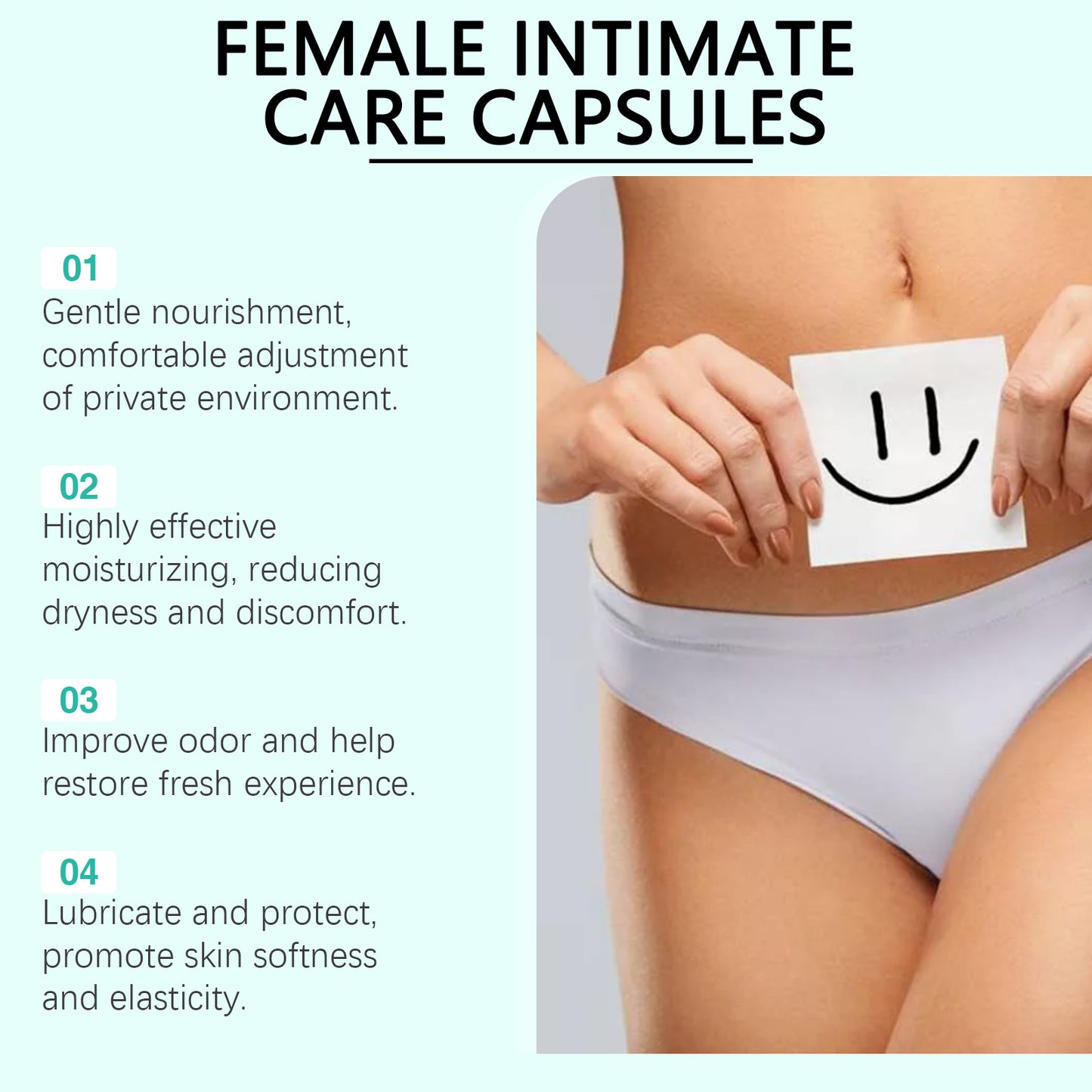 North Moon Women's Body Care Capsule Mild formula Refreshing Deodorization care body balance