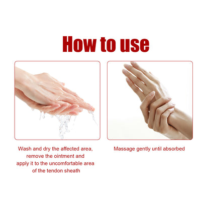 Tendon Sheath Pain Cream, Relieve Wrist Joints And Muscles Discomfort, Relieve Tendons And Activate Swelling And Pain Care Cream