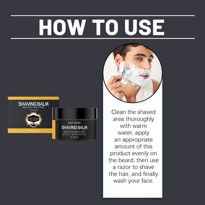 Shaving Cream Smooth, Comfortable, Moisturizing, Supple And Portable Refreshing Skin Care Shaving Cream