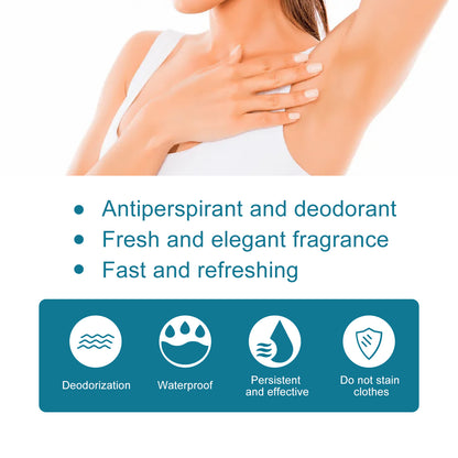 Coconut Oil Underarm Deodorant, Lighten Underarm Odor Refreshing And Fragrance Antiperspirant Cream