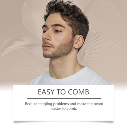 East Moon Facial Hair Treatment For Men Nourishes, Brightens, Delicate Pores, Hydrates And Moisturizes Facial Hair Oil For Men