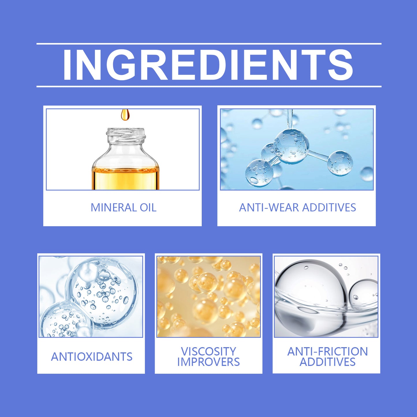 Homonth Engine Carbon Removal Anti-Wear Additives Automotive Engine Anti-Wear Rust And Noise Reduction Curing Agent