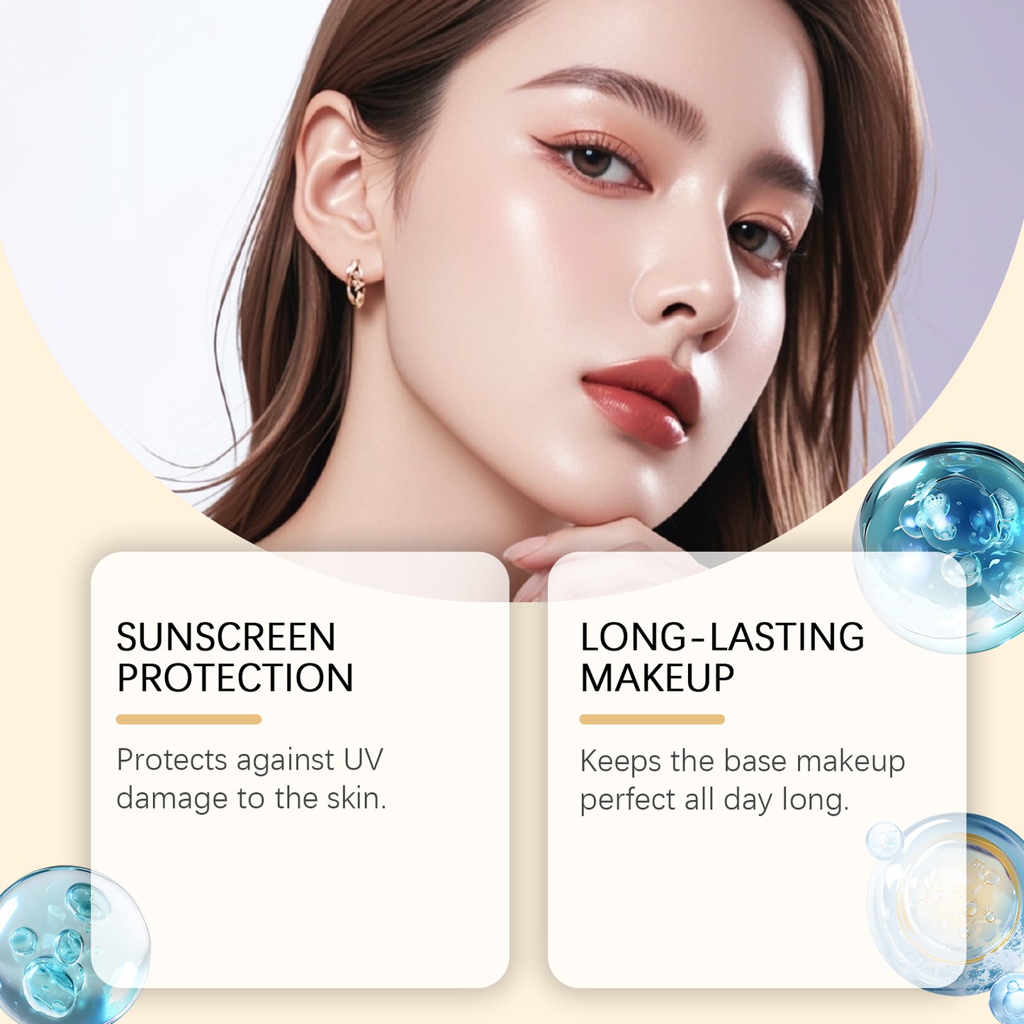 Hoygi Moisturizing Protective Spray, Moisturizing Refreshing Lightweight Texture Non-Greasy Moisturizing Protective Spray