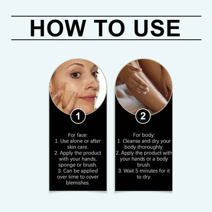 zephoco Medium Skin Long Lasting Concealer, Light And Light Moisturizing Matte Clear Oil Skin Dry Skin