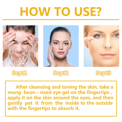 Vitamin E Eye Cream, Lightened Dark Circles Crow's Feet, Firmed And Moisturized Eye Cream