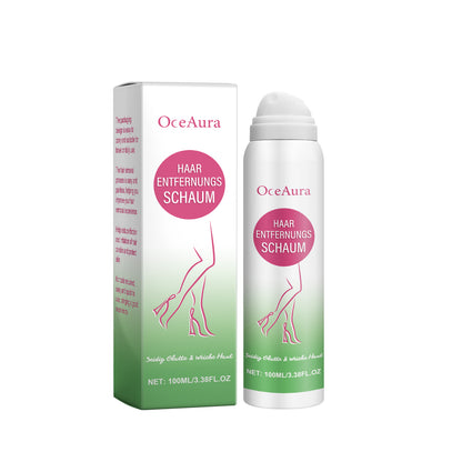 OceAura Hair Removal Spray Gentle Hair Removal Non-Irritating Underarm Leg Hair Hand Hair Skin Deep Cleansing Spray