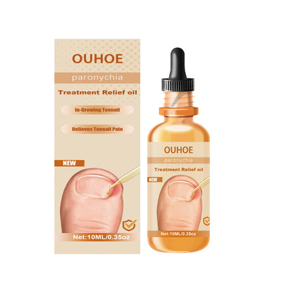 Anti-Nail Groove Relief Oil, Repair Inlaid Nails Gray Nails And Soft Thickening Nail Brightening Nails Care Oil