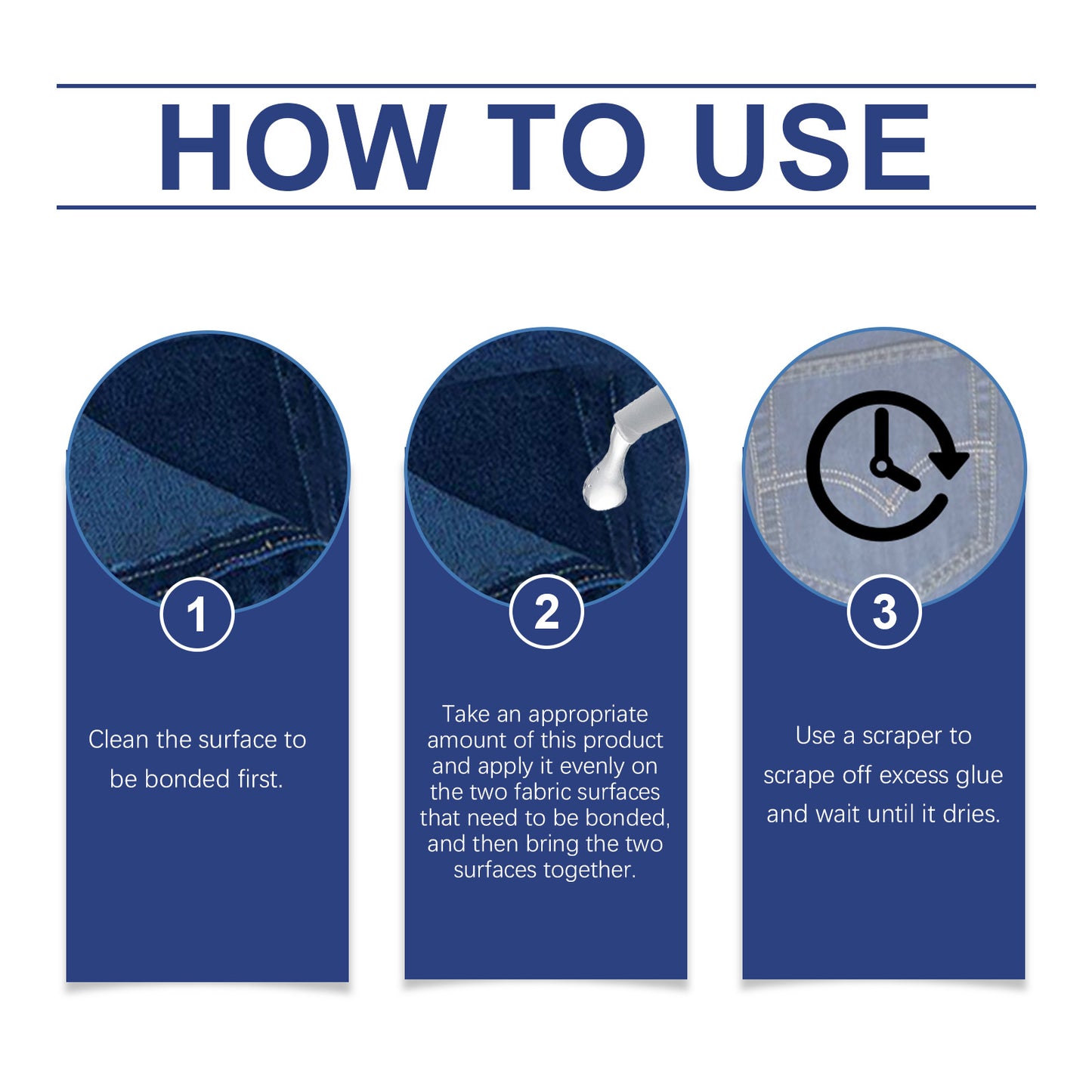 Fabric Adhesive, Multi-Functional Fabric Adhesive Clothing Pattern Adhesive Soft Adhesive