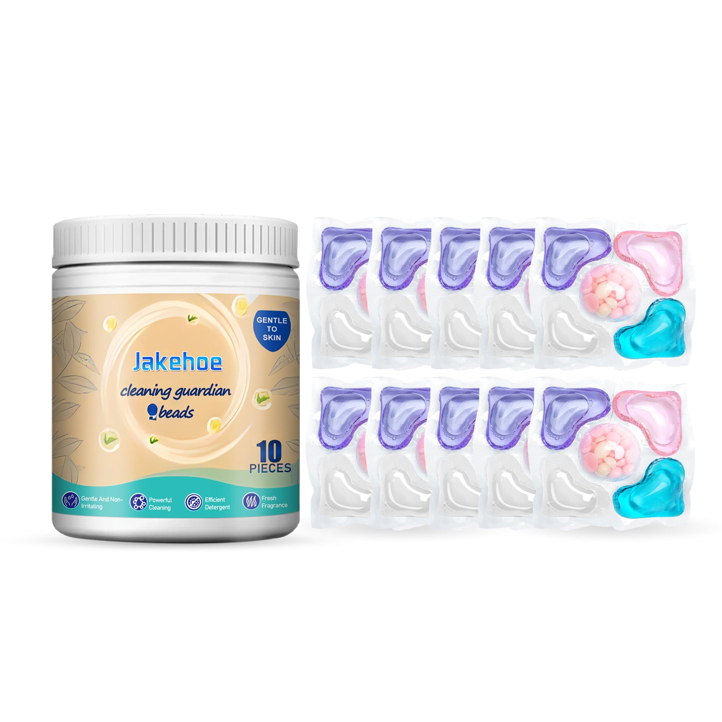 Cleaning Guardian Beads, Gently Clean Oil Stains And Stains With Long Lasting Fragrance Laundry Gel