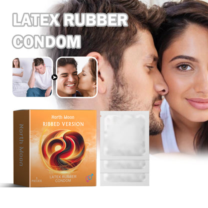 Latex Rubber Condom, Couple Body Safety Protection Thread Hyaluronic Acid Series