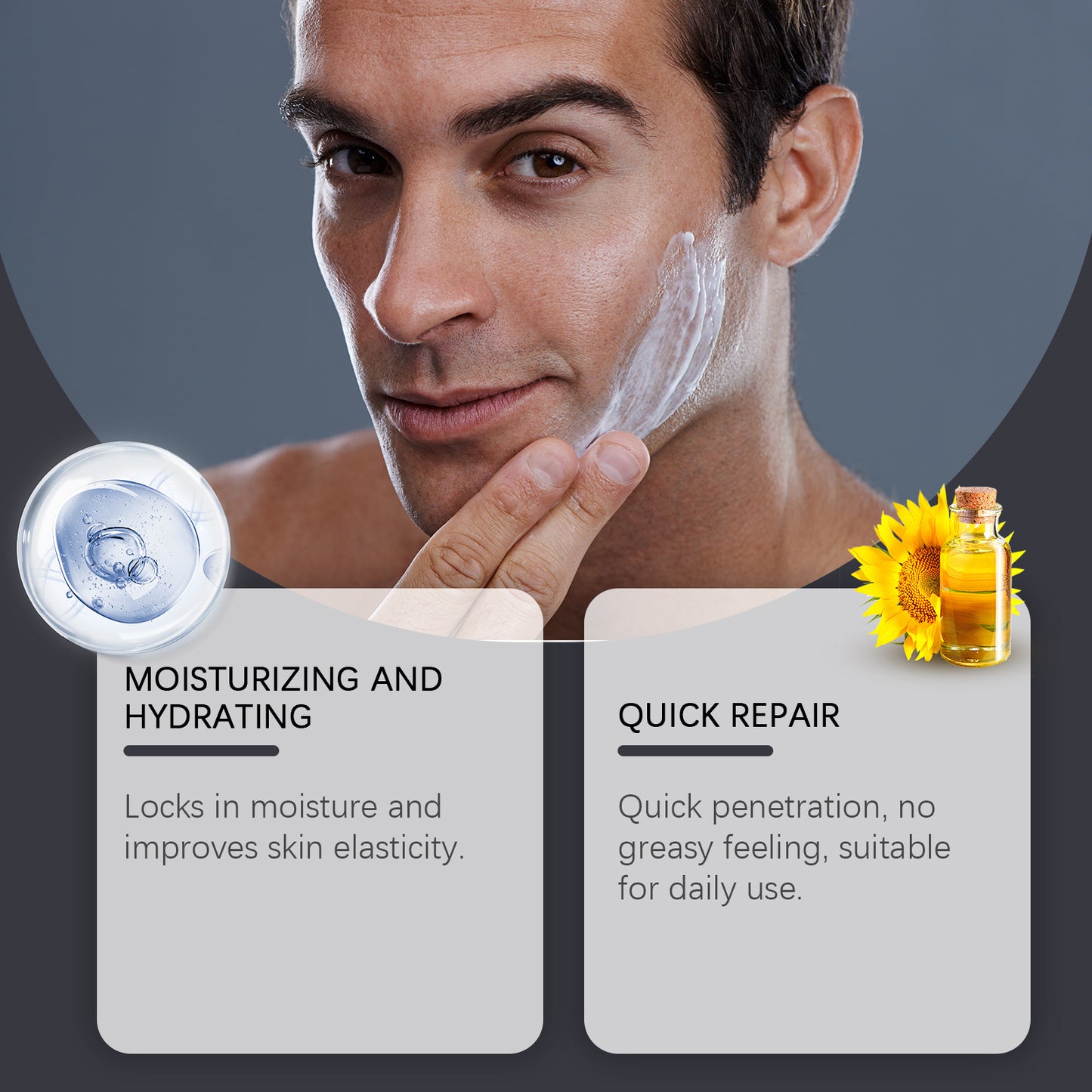 Shaving Cream Smooth, Comfortable, Moisturizing, Supple And Portable Refreshing Skin Care Shaving Cream